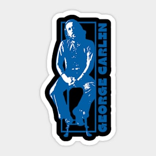 George carlin +++ 60s vintage Sticker